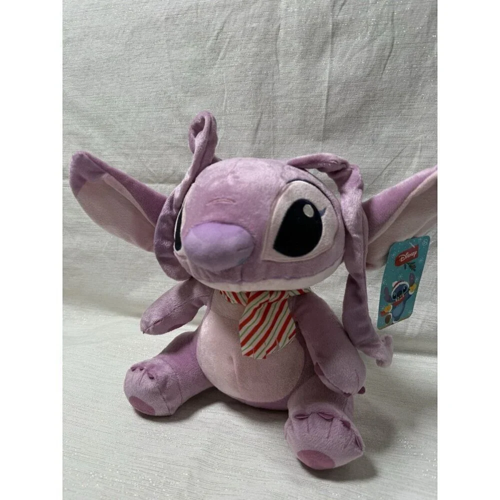 Disney Lilo and Stitch ANGEL Winter/Christmas Plush 10” NEW